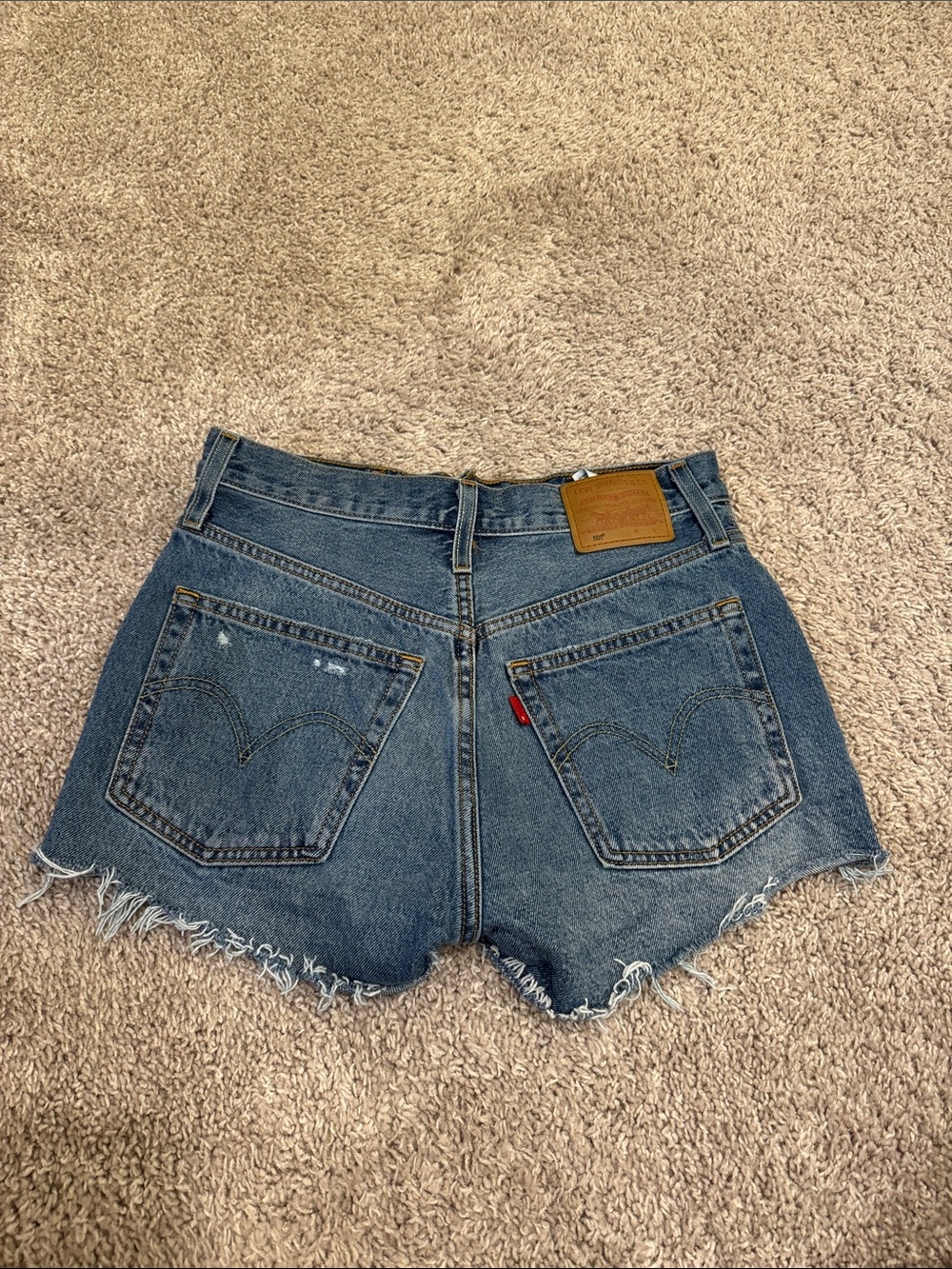 Levi's Vintage Blue Denim Cutoff Shorts